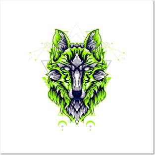 wolf lover Posters and Art